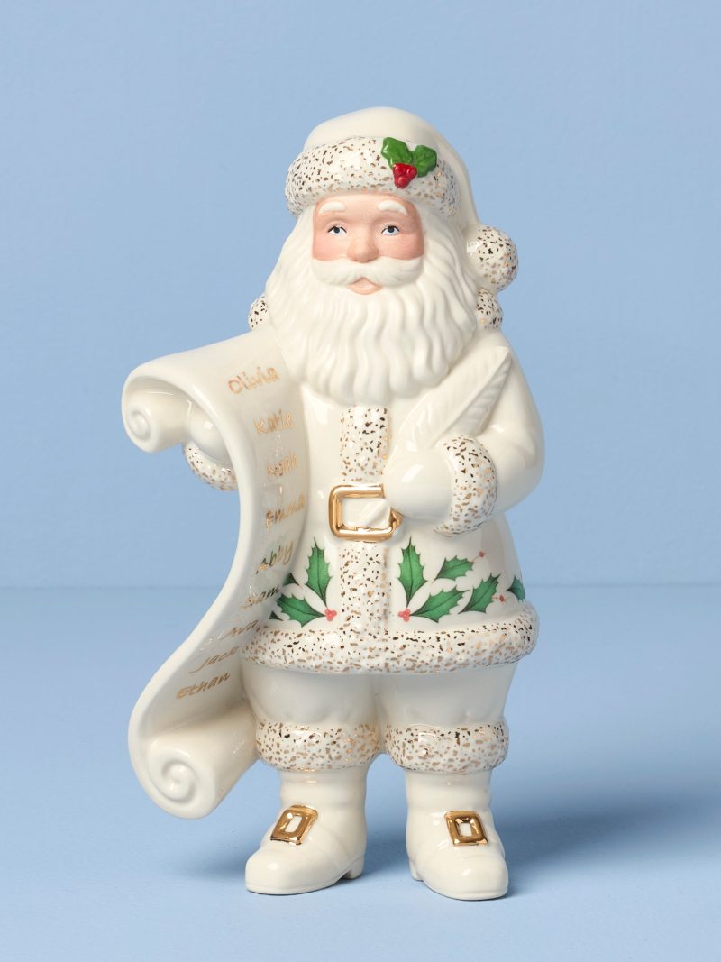 2025 Santa With List Figurine